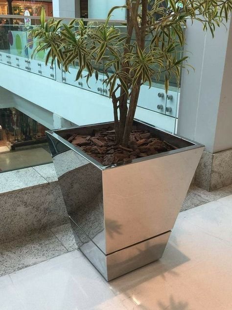 Stainless Steel Planters, reference design 004